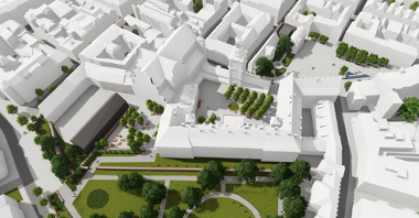 Stare Miasto - model 3D - propozycja zagospodarowania (etap: II konsultacje społeczne)