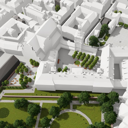 Stare Miasto - model 3D - propozycja zagospodarowania (etap: II konsultacje społeczne) Stare Miasto - model 3D - propozycja zagospodarowania (etap: II konsultacje społeczne)