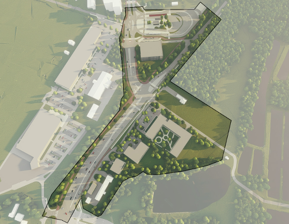 "W rejonie ulic Dolna Wilda i 28 Czerwca 1956 r. w Poznaniu" - propozycja zagospodarowania terenu