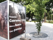Wystawa plenerowa "Poznański Czerwiec 1956. Oblicza buntu i jego pamięć" dotarła do Kalisza!